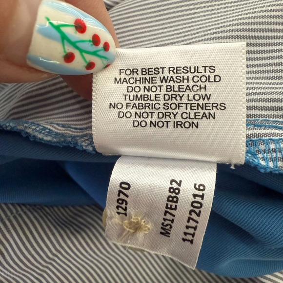 Peter Millar Crown Sport Salem Performance Golf Short Men's Size 38 Blue Classic - Picture 8 of 12